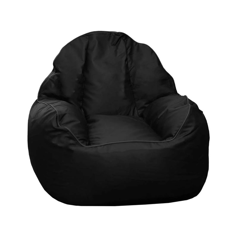 Epic Gamers Bean Bag - Black - مقعد جلدي